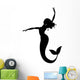 mermaid silhouette Wall Decal