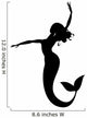 mermaid silhouette Wall Decal