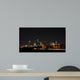 Downtown Houston Night Pano Wall Mural