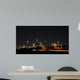 Downtown Houston Night Pano Wall Mural
