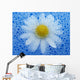 flower in foam Wall Mural
