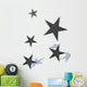 Sterne Kubisch Wall Decal