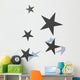 Sterne Kubisch Wall Decal