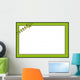 Green Frame Wall Mural
