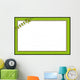 Green Frame Wall Mural