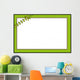 Green Frame Wall Mural