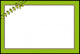 Green Frame Wall Mural