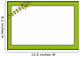 Green Frame Wall Mural