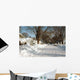 Banlieue Enneigee Montreal Wall Decal