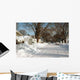 Banlieue Enneigee Montreal Wall Decal