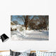 Banlieue Enneigee Montreal Wall Decal