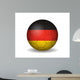 Germany Soccer Ball Wall Decal