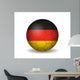 Germany Soccer Ball Wall Decal