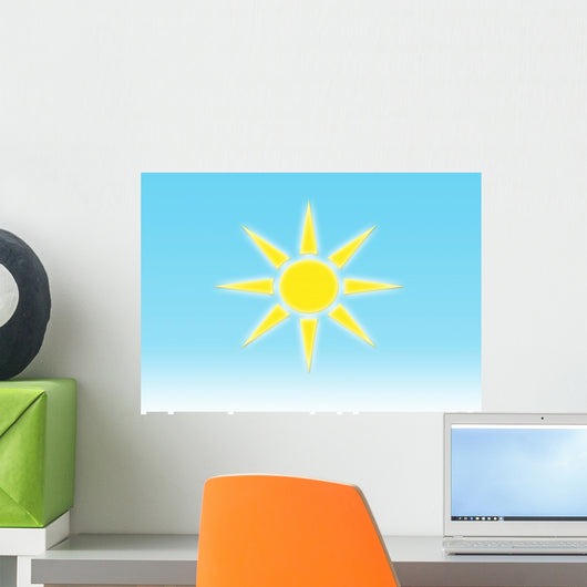 Sun Wall Mural