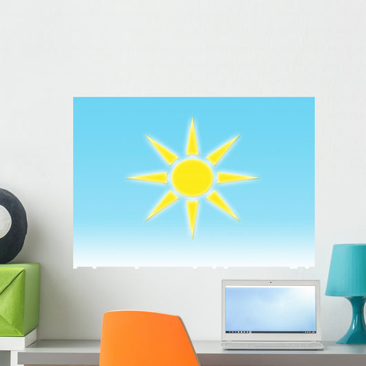Sun Wall Mural