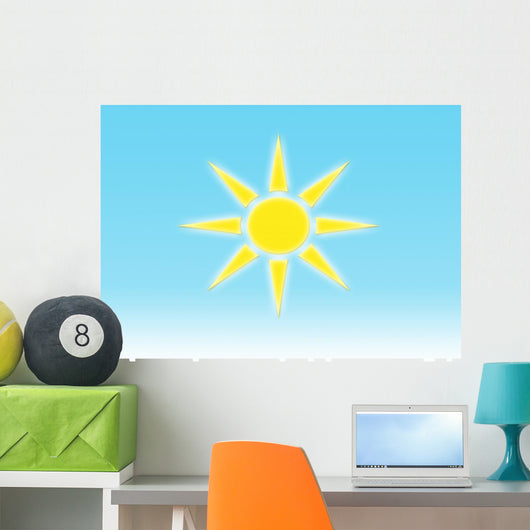 Sun Wall Mural