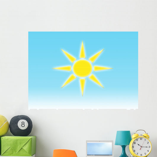 Sun Wall Mural