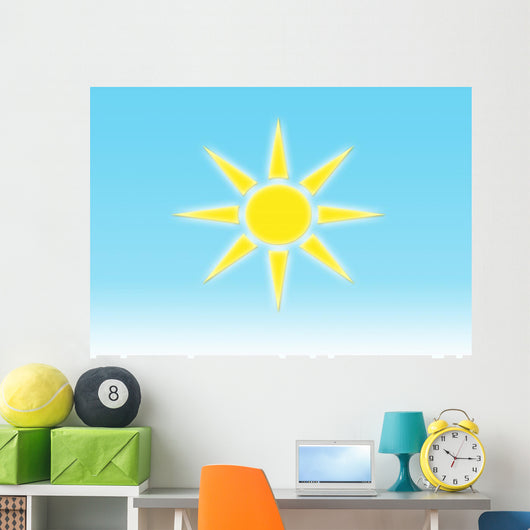 Sun Wall Mural