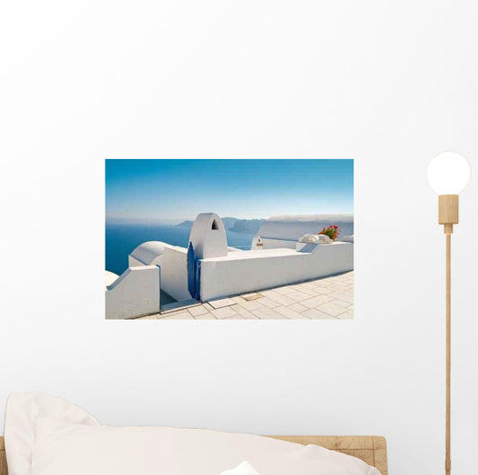 Santorini Oia Wall Decal