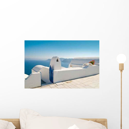 Santorini Oia Wall Decal