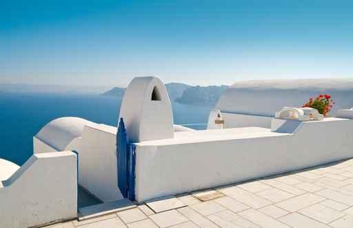 Santorini Oia Wall Decal