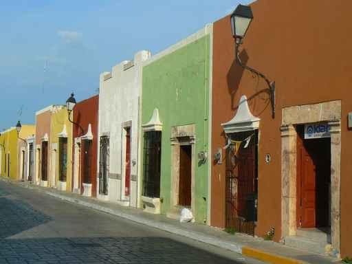 Colorful Street Mexico Wall Decal