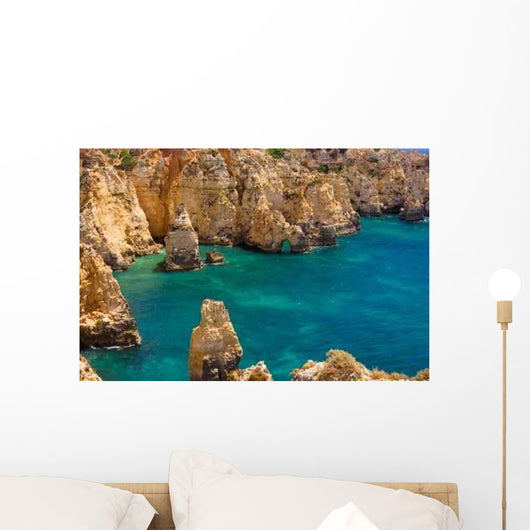 Algarve Rock Coast Portugal Wall Decal Design 2