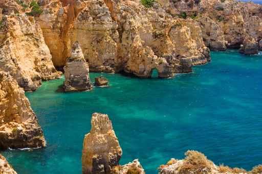 Algarve Rock Coast Portugal Wall Decal Design 2