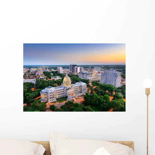 Jackson Mississippi Skyline Wall Decal