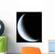Crescent moon Wall Mural