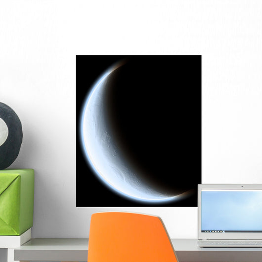 Crescent moon Wall Mural