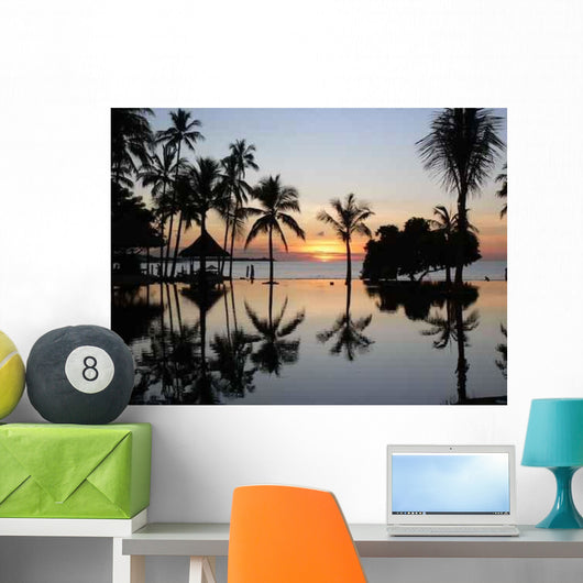 Lombok Infinity Sunset Wall Decal