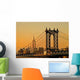 Bridge Sunset Wall Decal