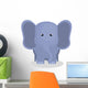 cute elephant isolated icon design, vector illustration  graphic  Wall Decal