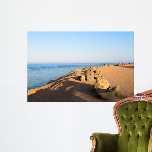 Red Sea Coastline Egypt Wall Decal Design 2