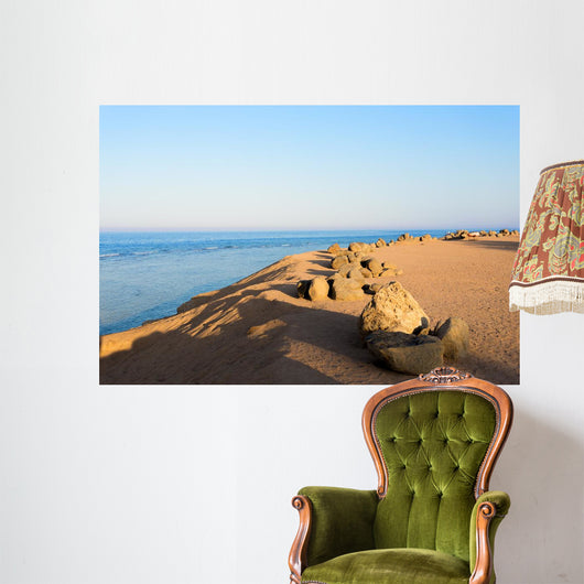 Red Sea Coastline Egypt Wall Decal Design 2