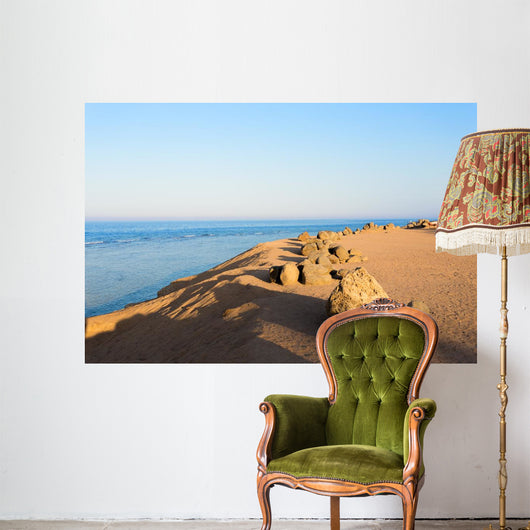 Red Sea Coastline Egypt Wall Decal Design 2