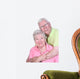senior couple Wall Decal