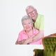 senior couple Wall Decal