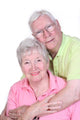 senior couple Wall Decal