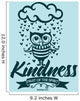 Biblical illustration. Christian lettering. Fruit of the spirit - kindness. Galatians 5:22 Wall Mural