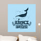 Biblical illustration. Christian lettering. Fruit of the spirit - patience. Galatians 5:22 Wall Mural