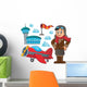 Aviation Thematic Set 2 Wall Decal
