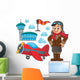 Aviation Thematic Set 2 Wall Decal