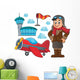 Aviation Thematic Set 2 Wall Decal