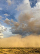 Storm clouds build as a Haboob approaches Wall Mural