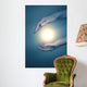 Reiki healing hands and energy Wall Mural