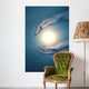 Reiki healing hands and energy Wall Mural