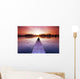 Waiting for the sunrise Wall Mural