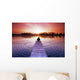 Waiting for the sunrise Wall Mural